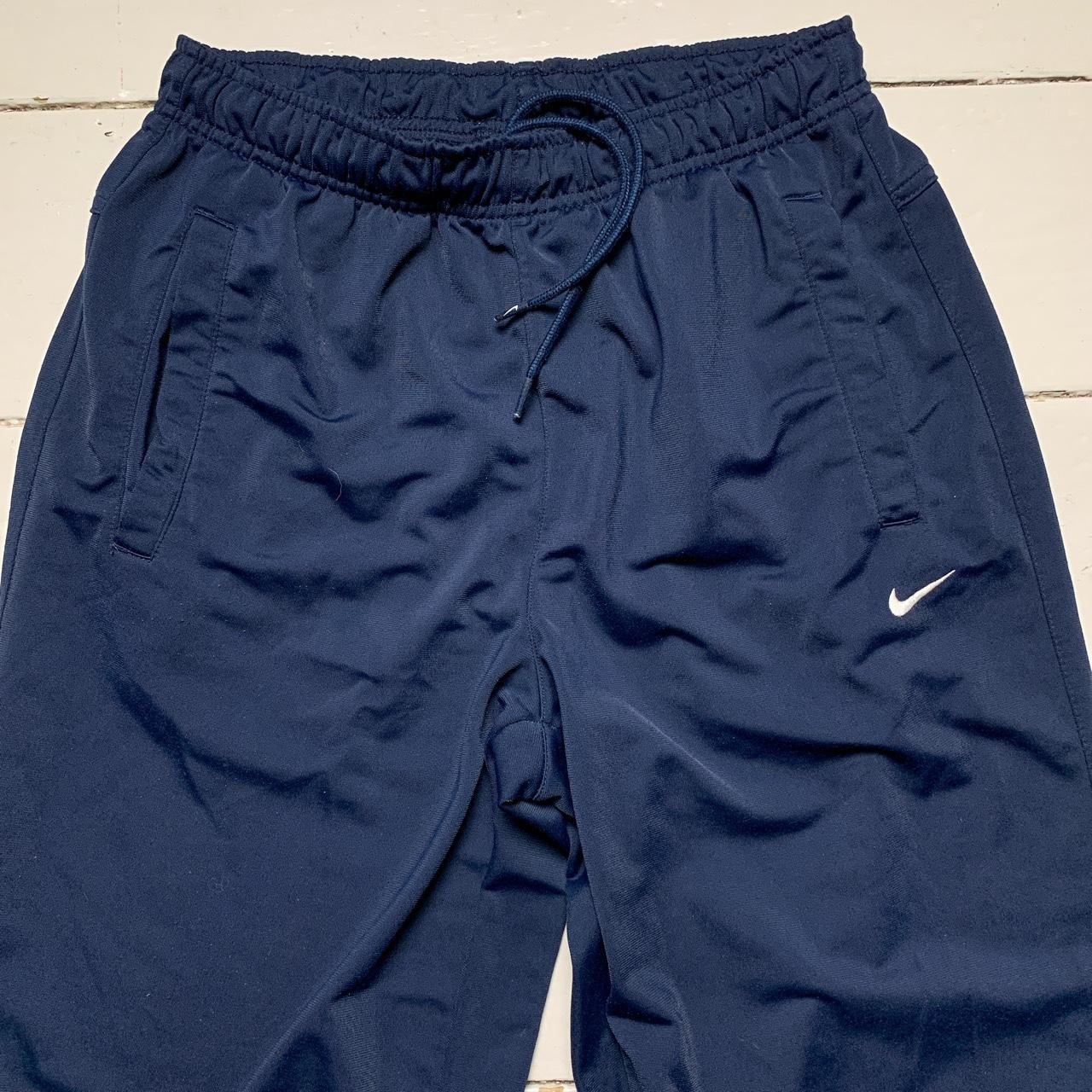 Nike Swoosh Navy and White Track Pant Joggers