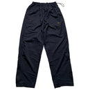Nike Shox Black and Orange Vintage Shell Baggy Track Pant Bottoms (L)