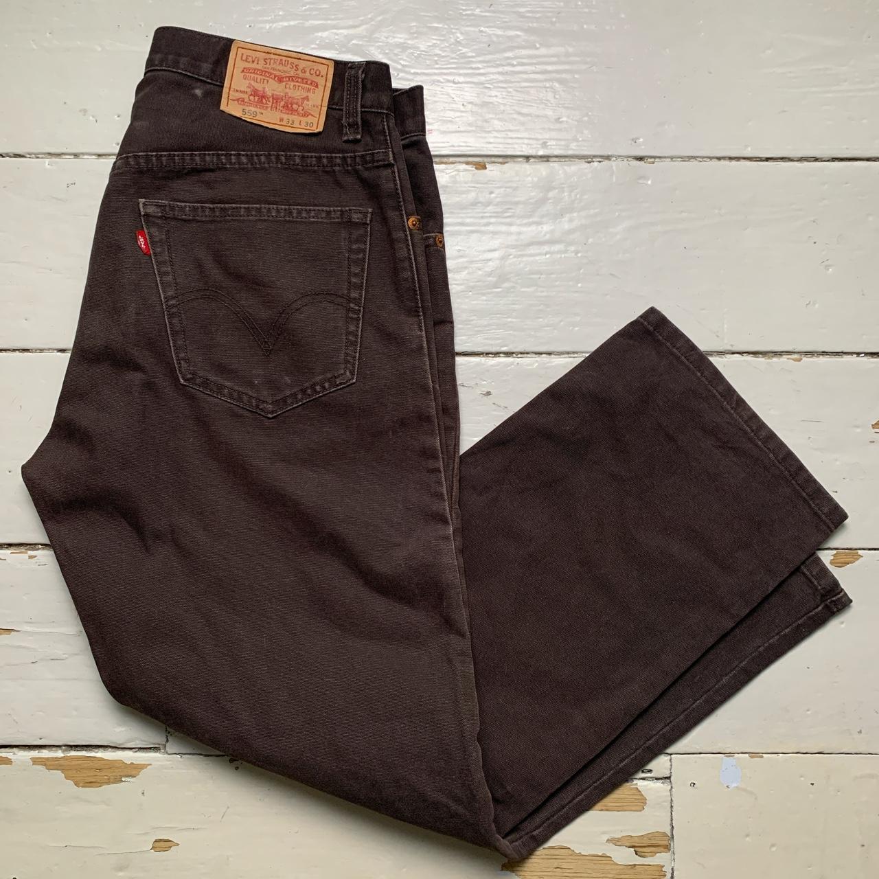 Levis 559 Vintage Brown Jeans