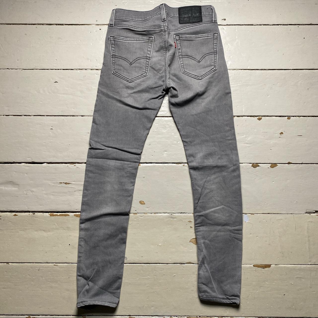 Levis 519 Skinny Slim Grey Jeans