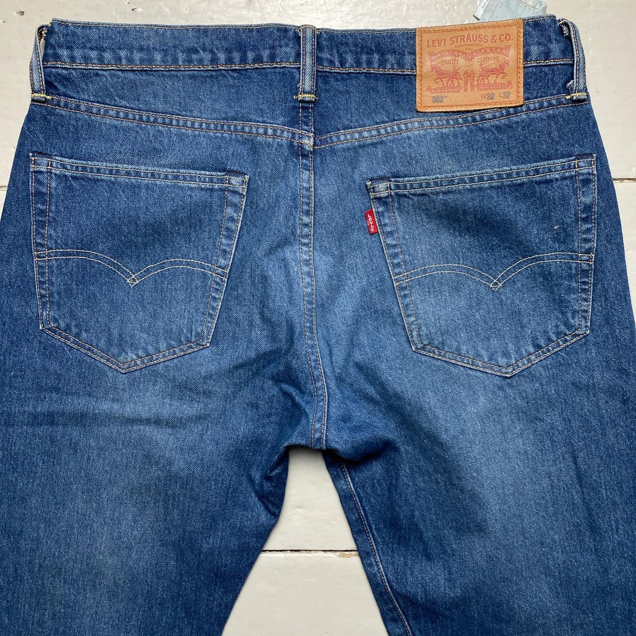 Levis 502 Navy Blue Jeans