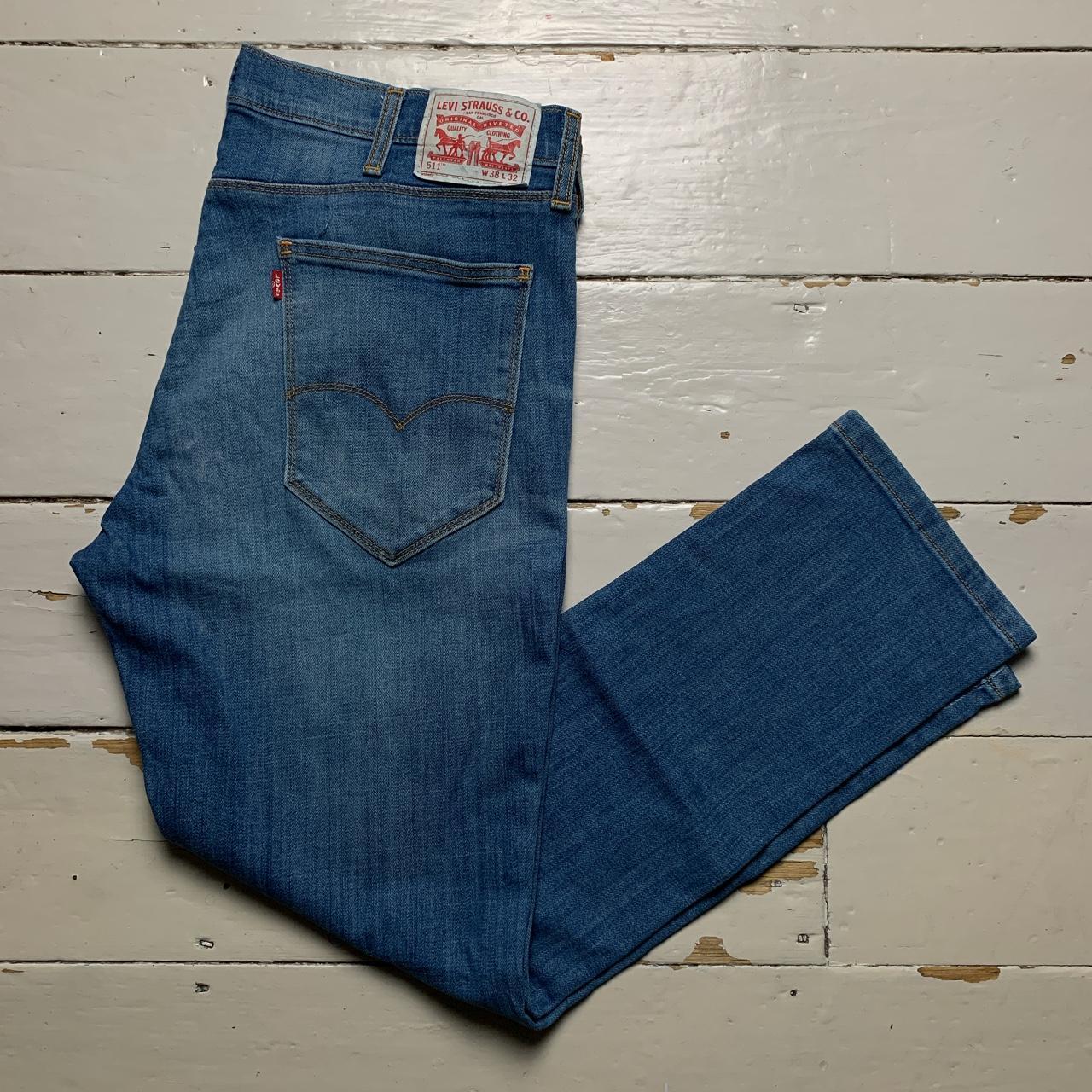 Levis 511 Light Blue Slim Jeans