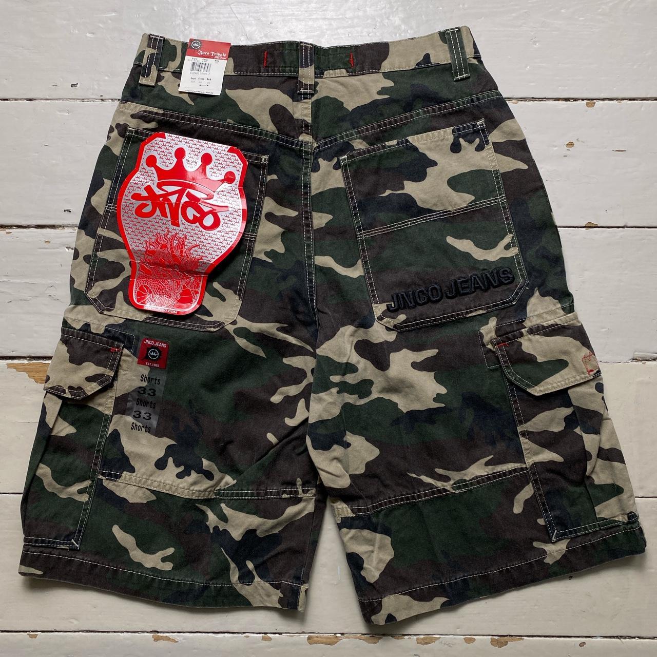 JNCO Jeans Camouflage Cargo Shorts