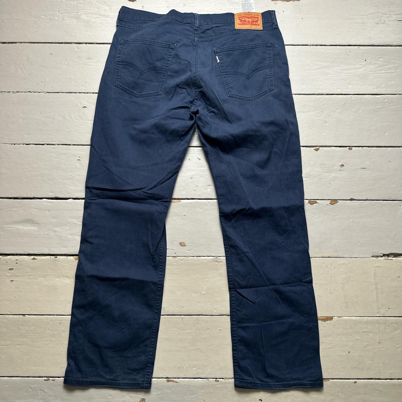 Levis 514 Navy Trouser Jeans