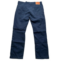 Levis 514 Navy Trouser Jeans (36W)