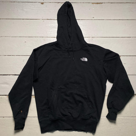 The North Face Black and White Unisex Hoodie