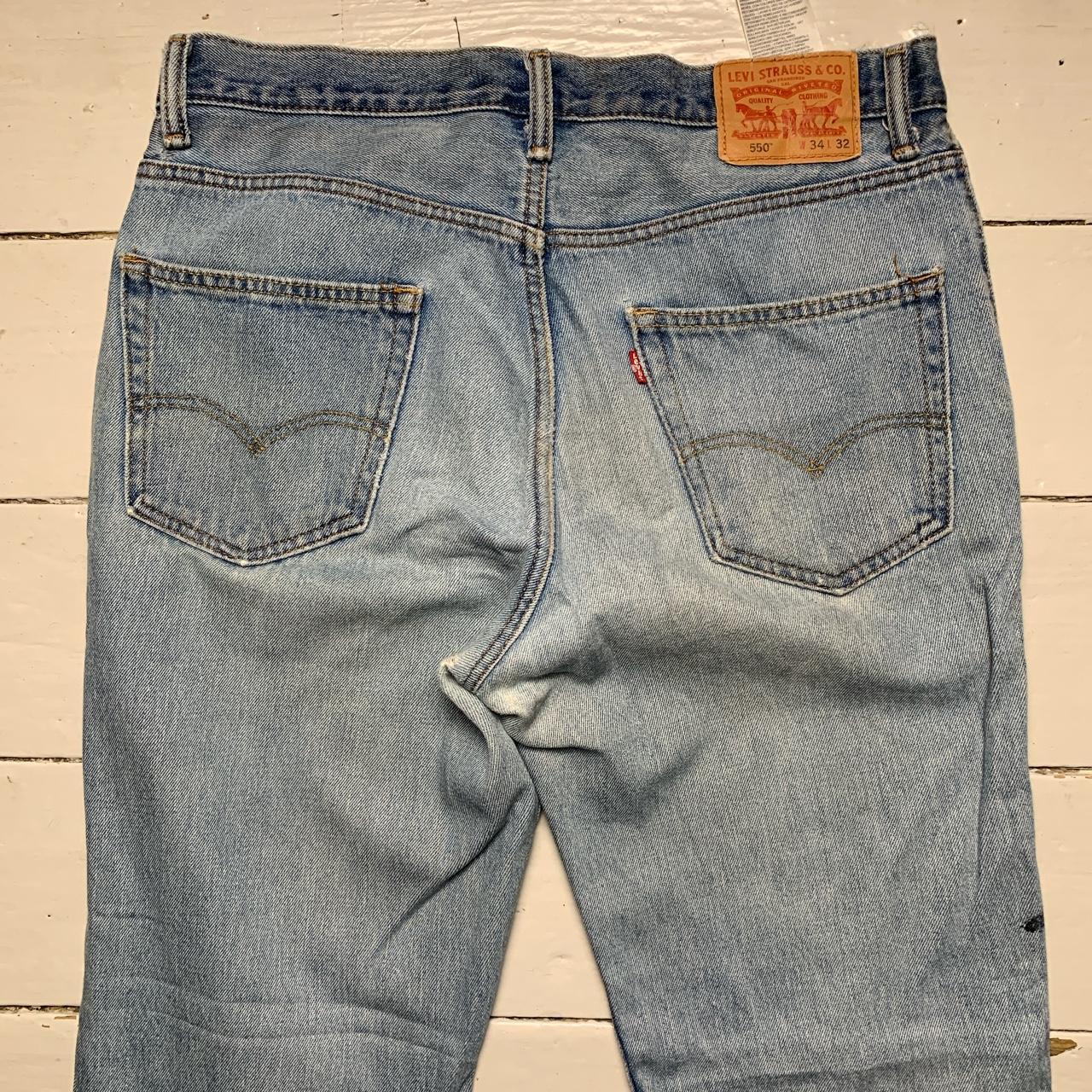 Levis 550 Light Blue Vintage Baggy Jeans