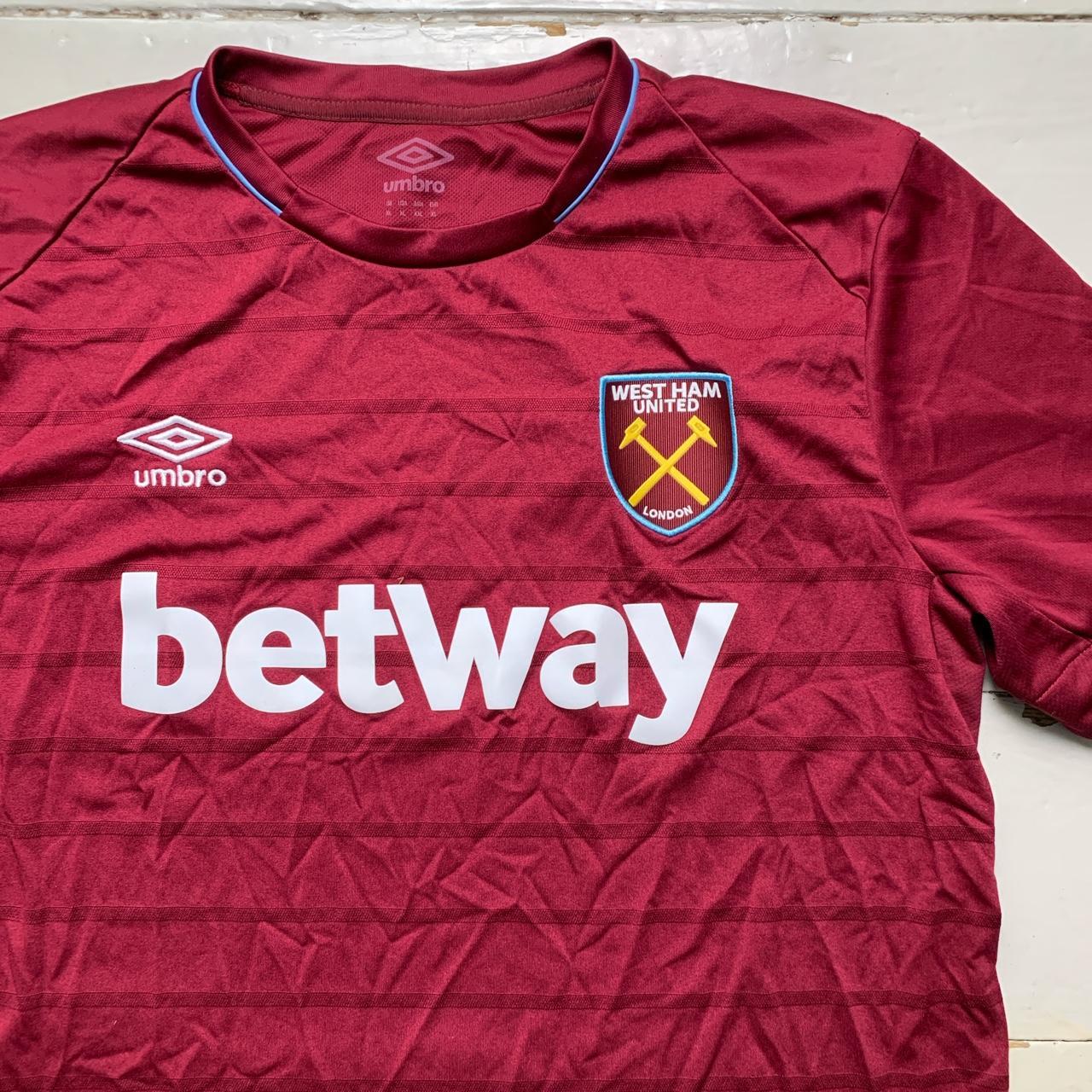 West Ham United Umbro Football Jersey