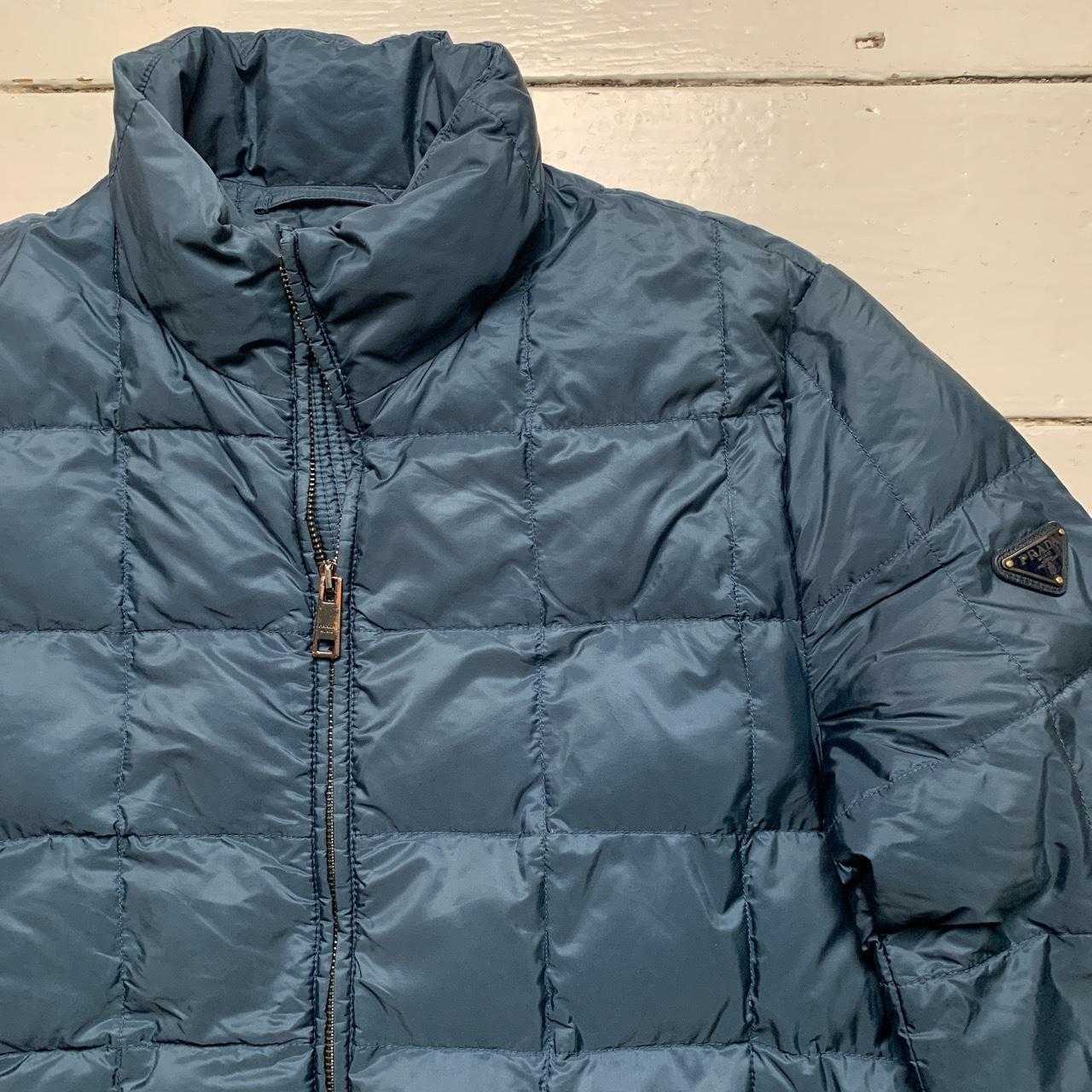 Prada Milano Navy and Black Puffer Padded Jacket