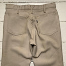 Levis Vintage Saddleman Jeans Made In USA Cream Trousers