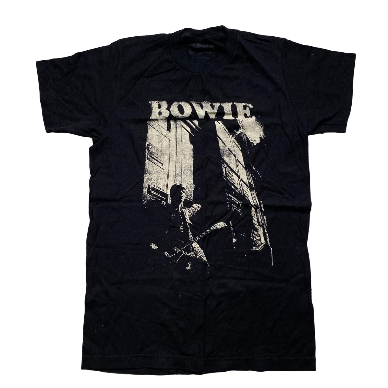 David Bowie Black and White T Shirt (S)