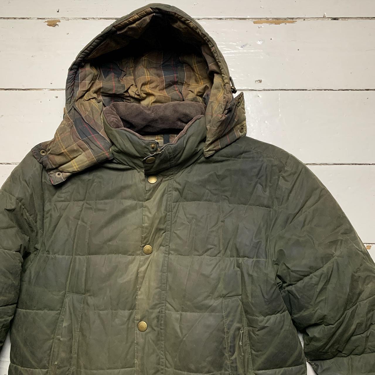 Barbour Hemmingford Parka Oil Skin Khaki Jacket