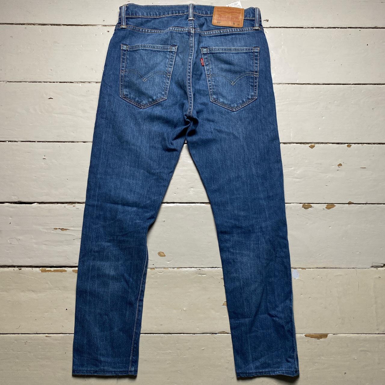 Levis 512 Slim Navy Jeans