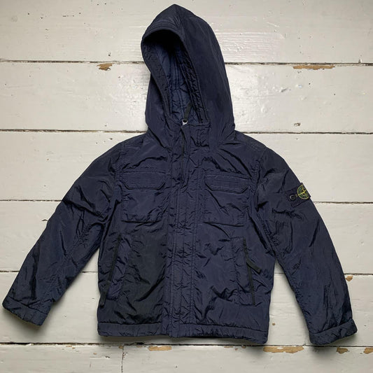 Stone Island Junior Navy Puffer Jacket