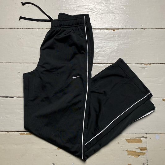 Nike Swoosh Vintage Black and White Track Pants