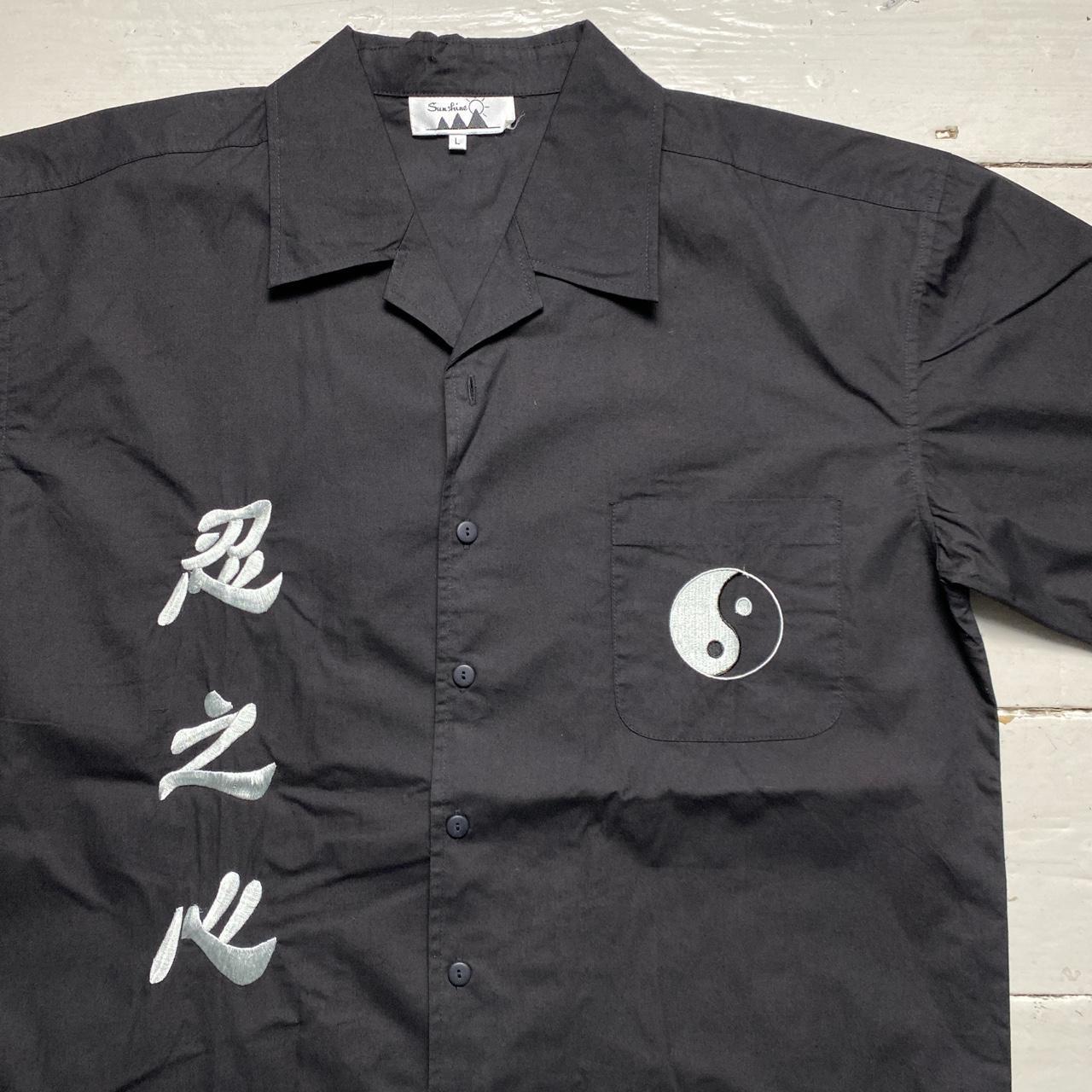 Y2K Yin and Yang Japanese Short Sleeve Shirt