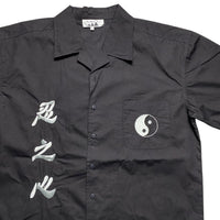 Y2K Yin and Yang Japanese Short Sleeve Shirt (L)