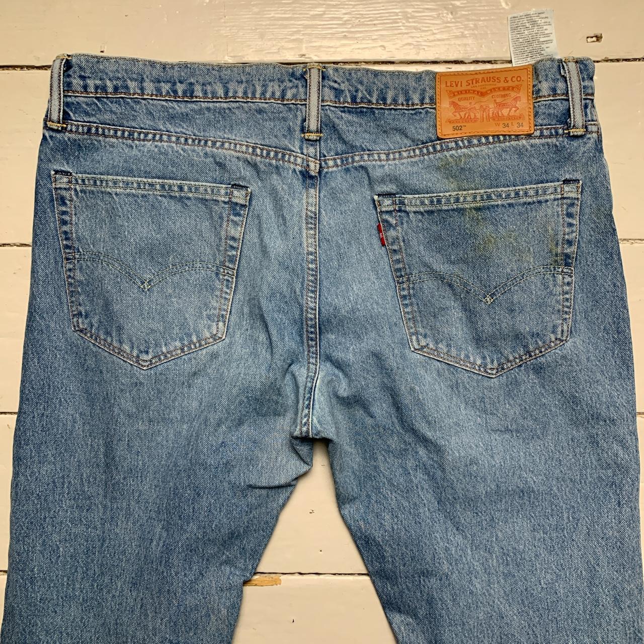 Levis 502 Light Blue Jeans