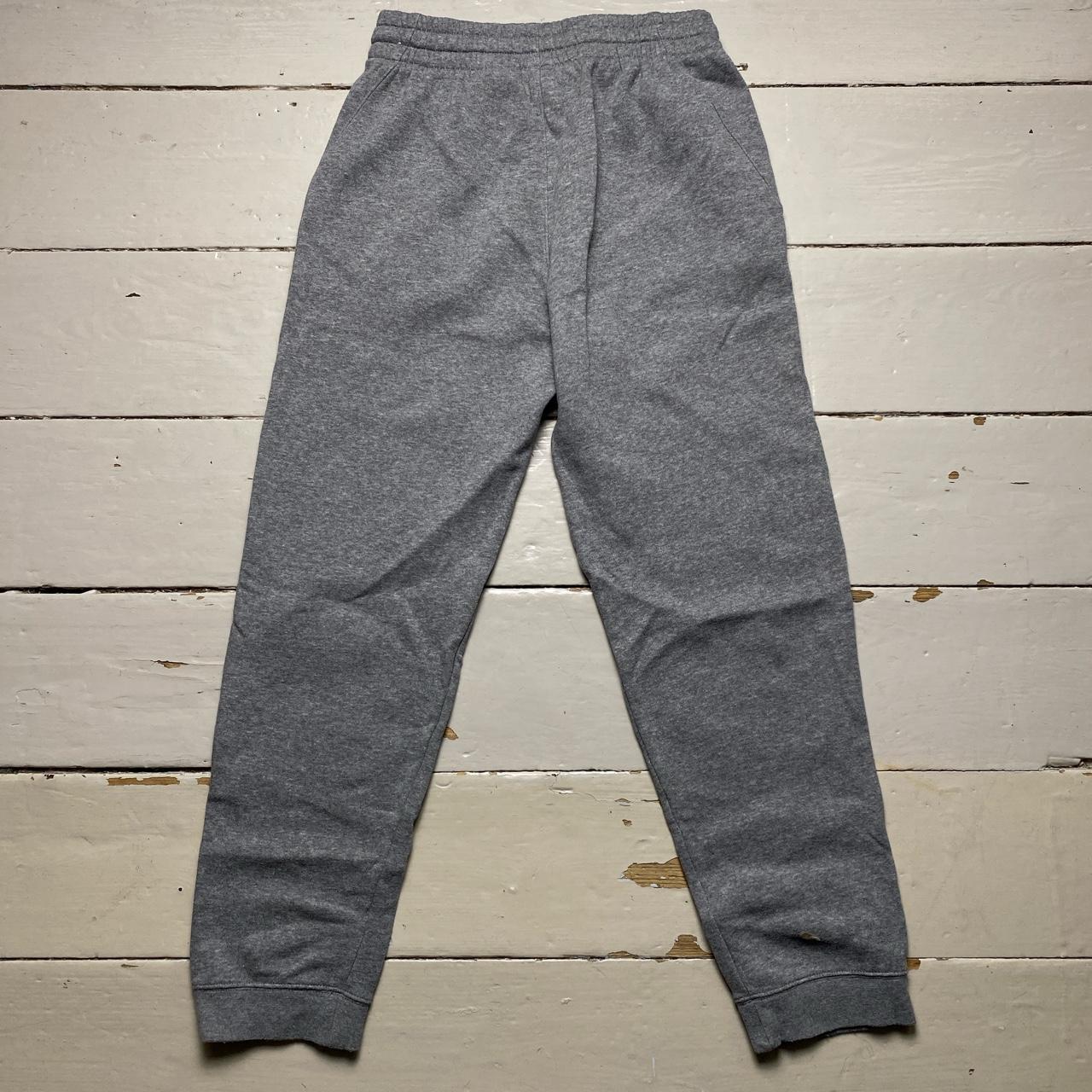 Nike Swoosh Grey and White Joggers