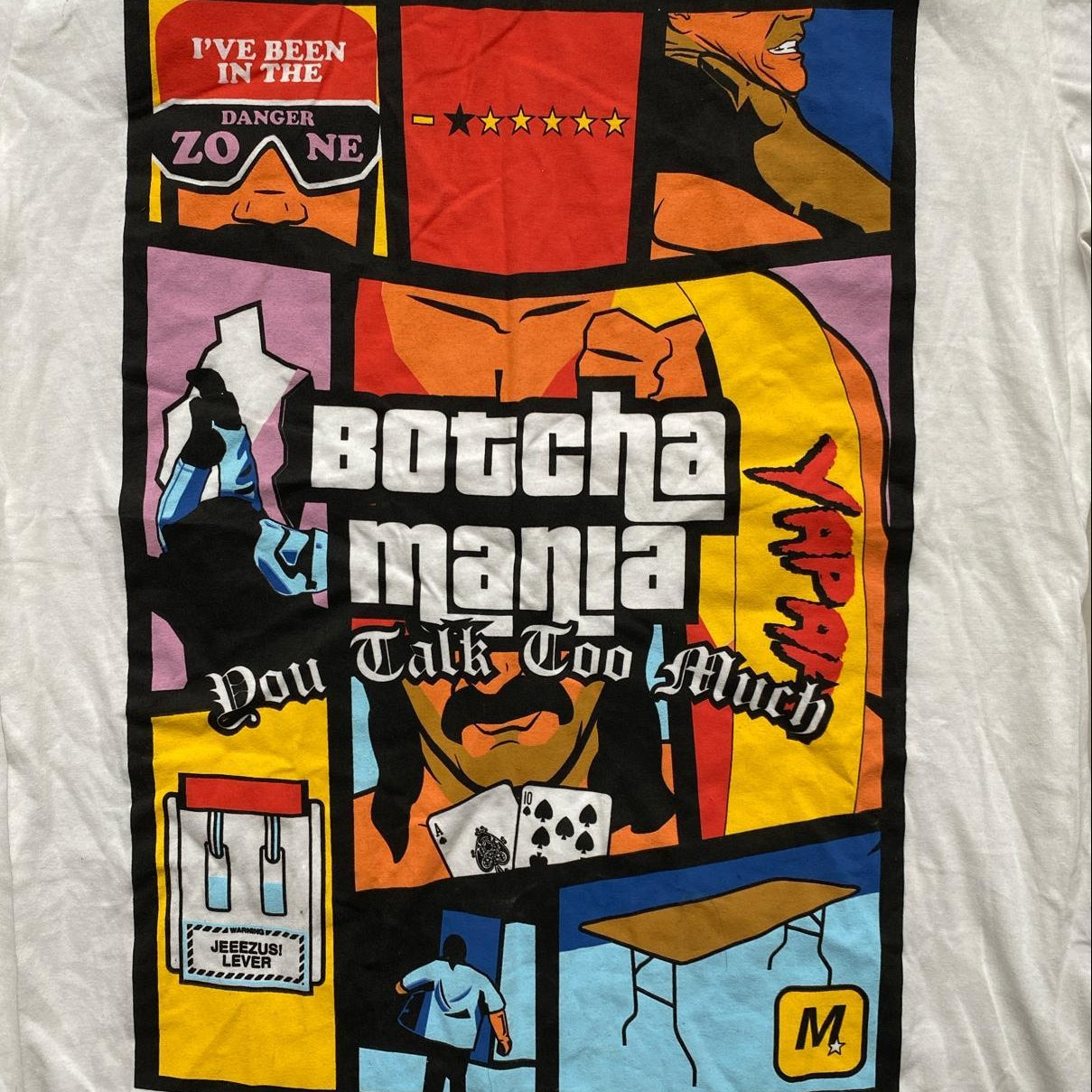 Botcha Mania GTA Wrestling T Shirt (M)