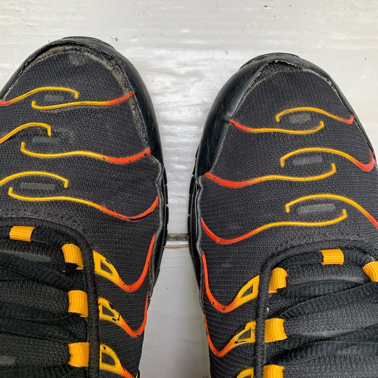 Nike TN Air Max Plus 97 Hybrid Black Sunset Yellow and Orange