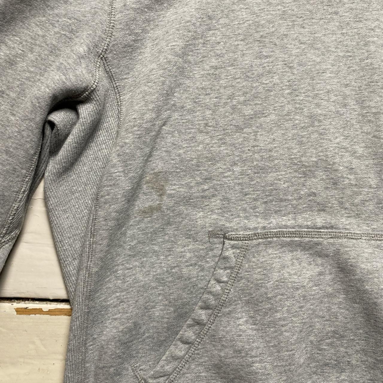 Nike Vintage Swoosh Grey and White Hoodie