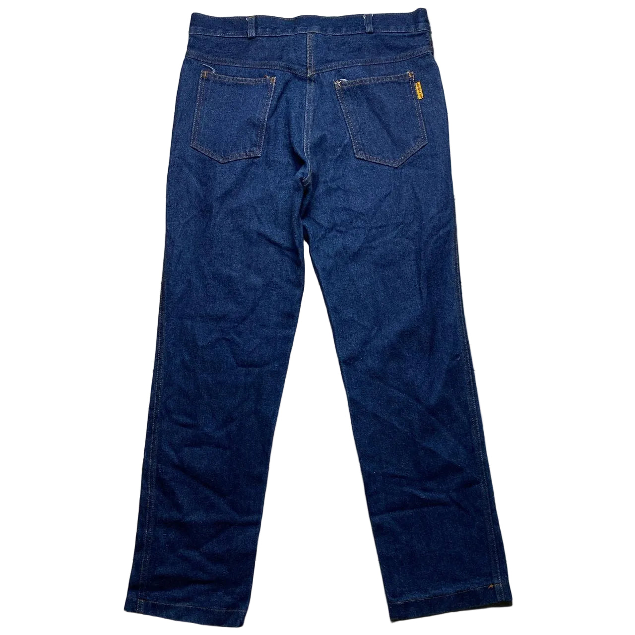 HM Prison Vintage Navy Baggy Jeans (34W)