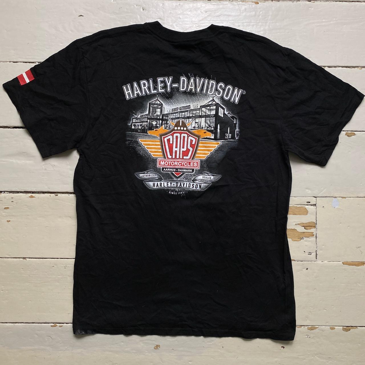 Harley Davidson Denmark Black T Shirt