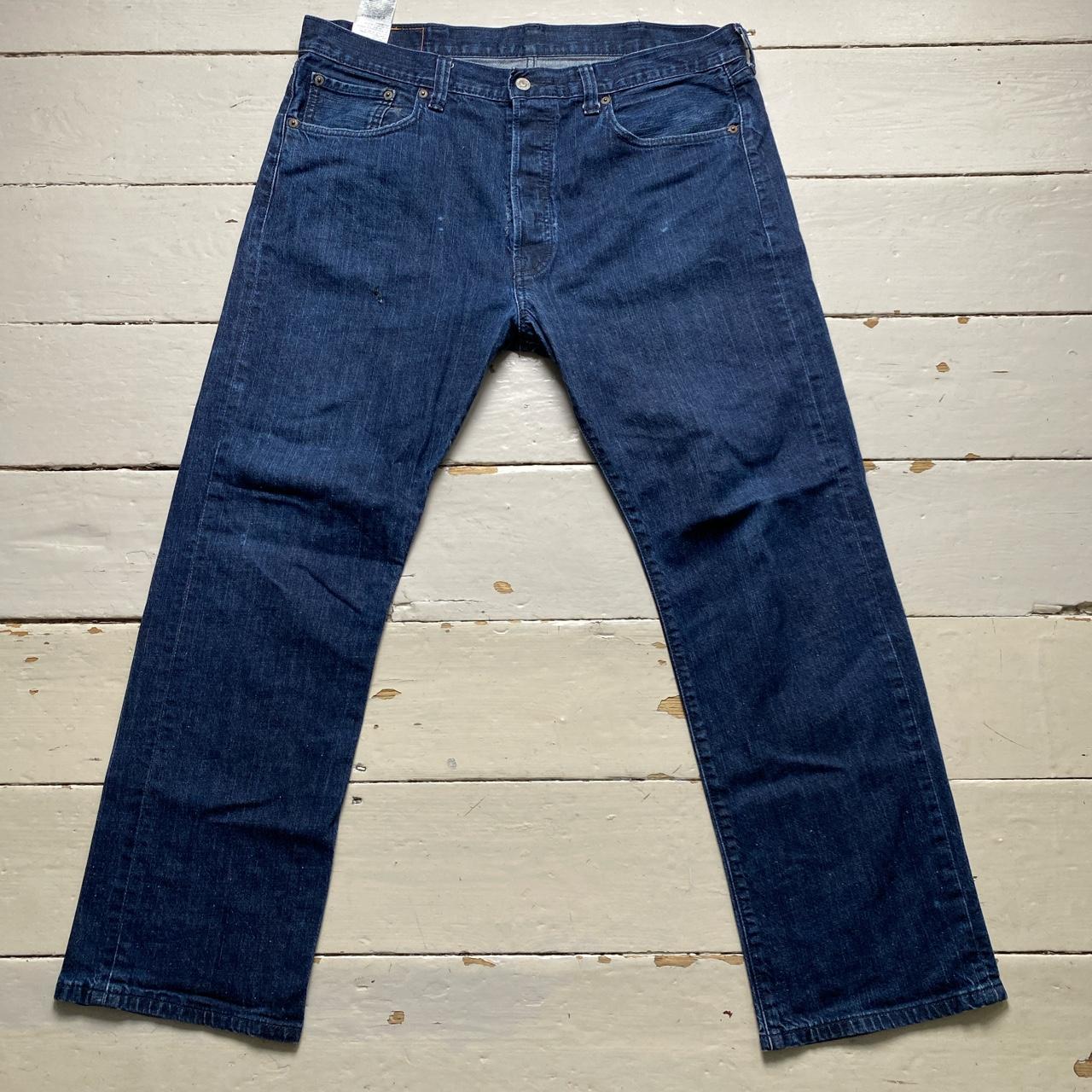 Levis 501 Baggy Navy Jeans