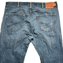 Levis 501 Navy Blue Jeans (38W)