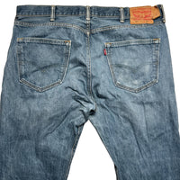 Levis 501 Navy Blue Jeans (38W)