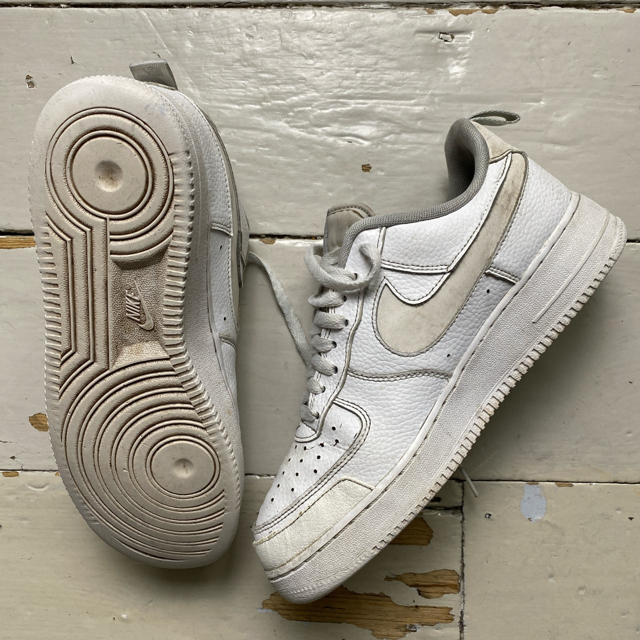 Nike Air Force 1 White Reflective Swoosh