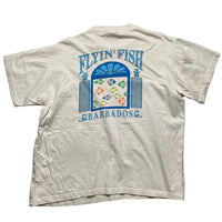 Flyin Fish Barbados Vintage T Shirt (L)