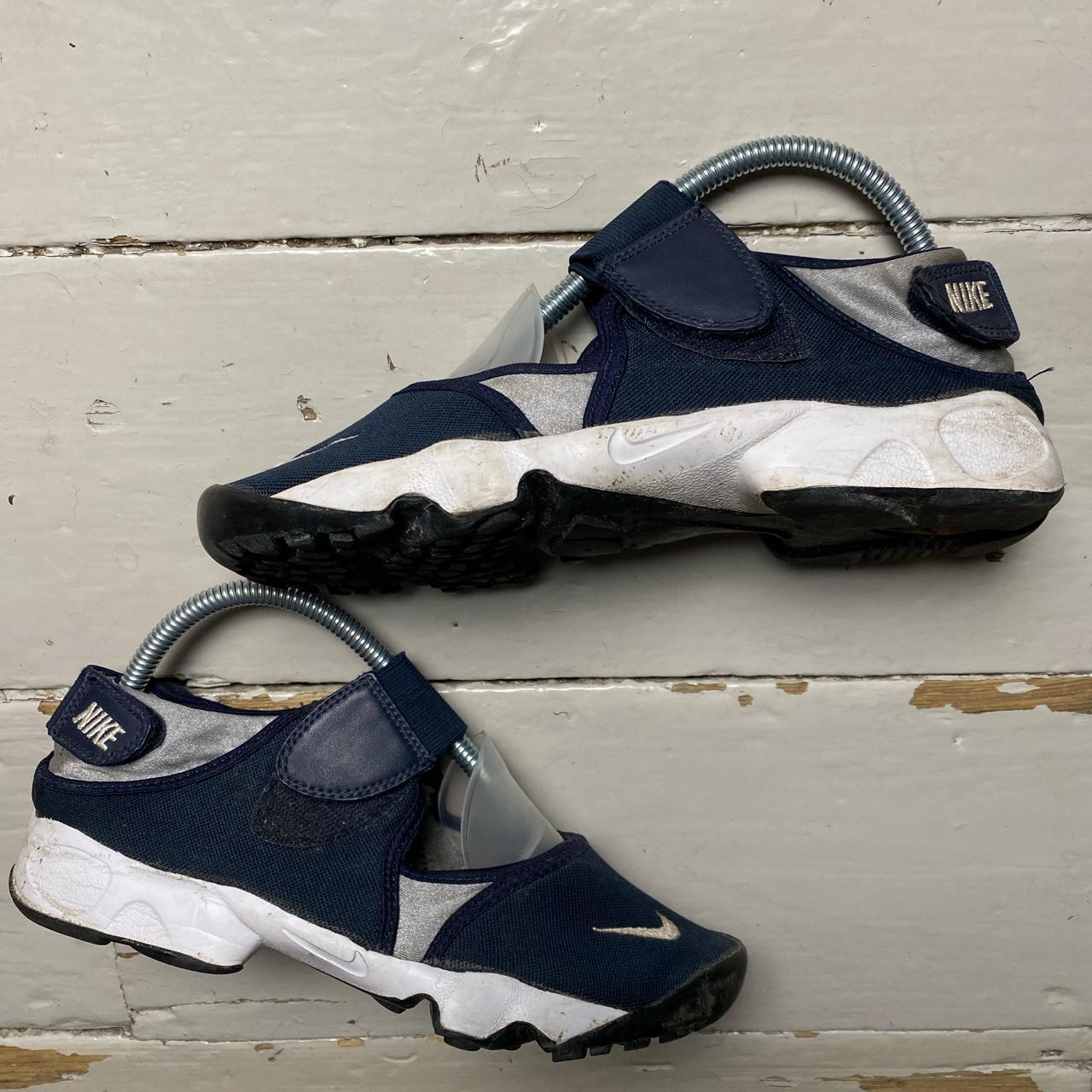Nike Air Rifts Navy and White 2015