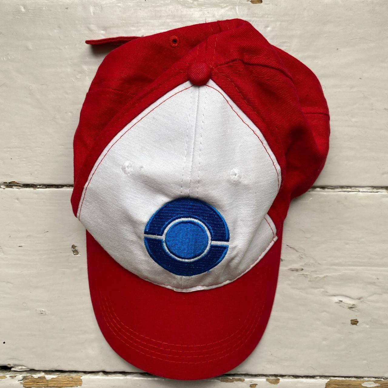 Pokemon Vintage Red and White Cap