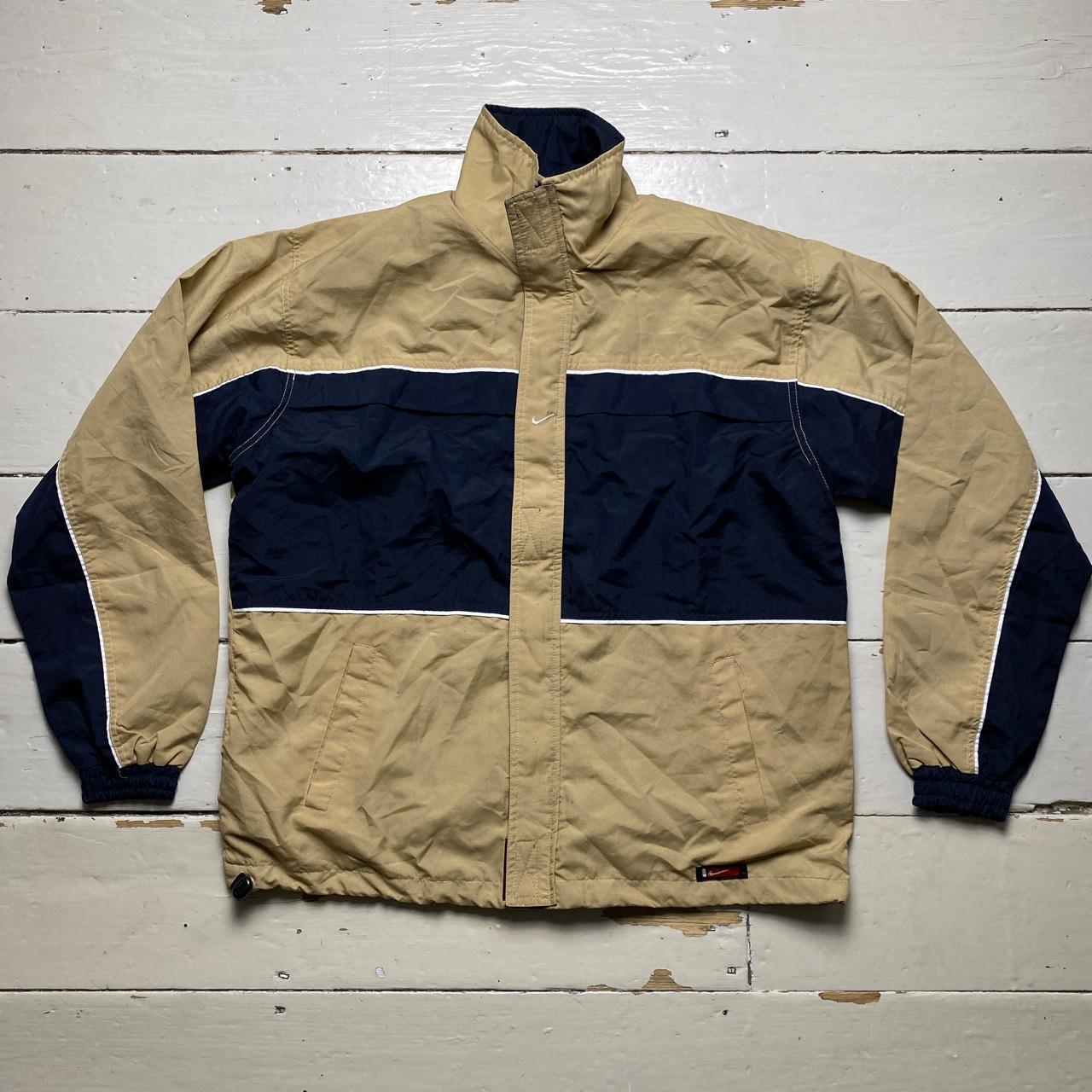 Nike Vintage 90’s Swoosh Gold White and Navy Shell Tracksuit