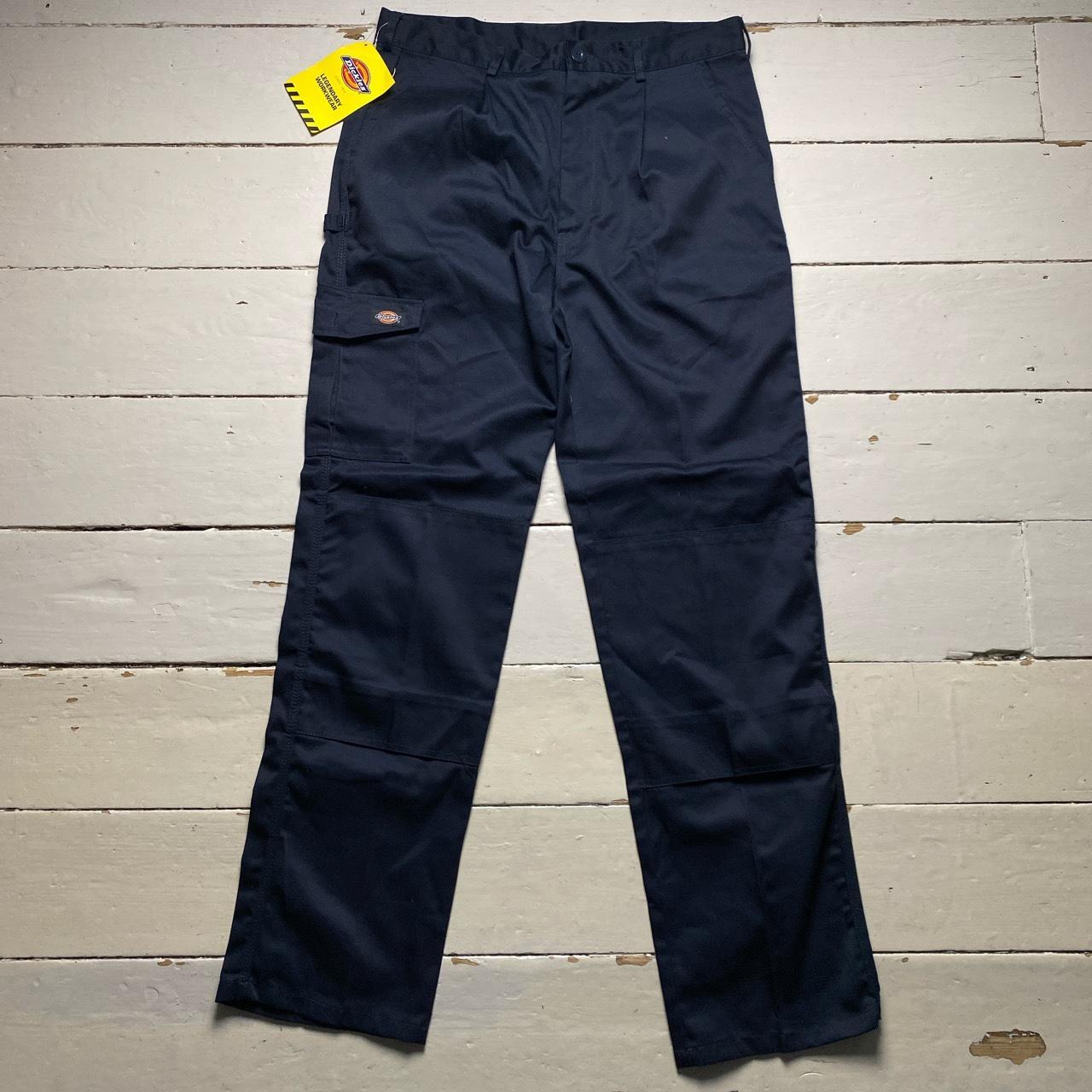 Dickies Redhawk Workwear Navy Cargo Trousers