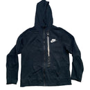 Nike Swoosh Black and White Hoodie (XS)