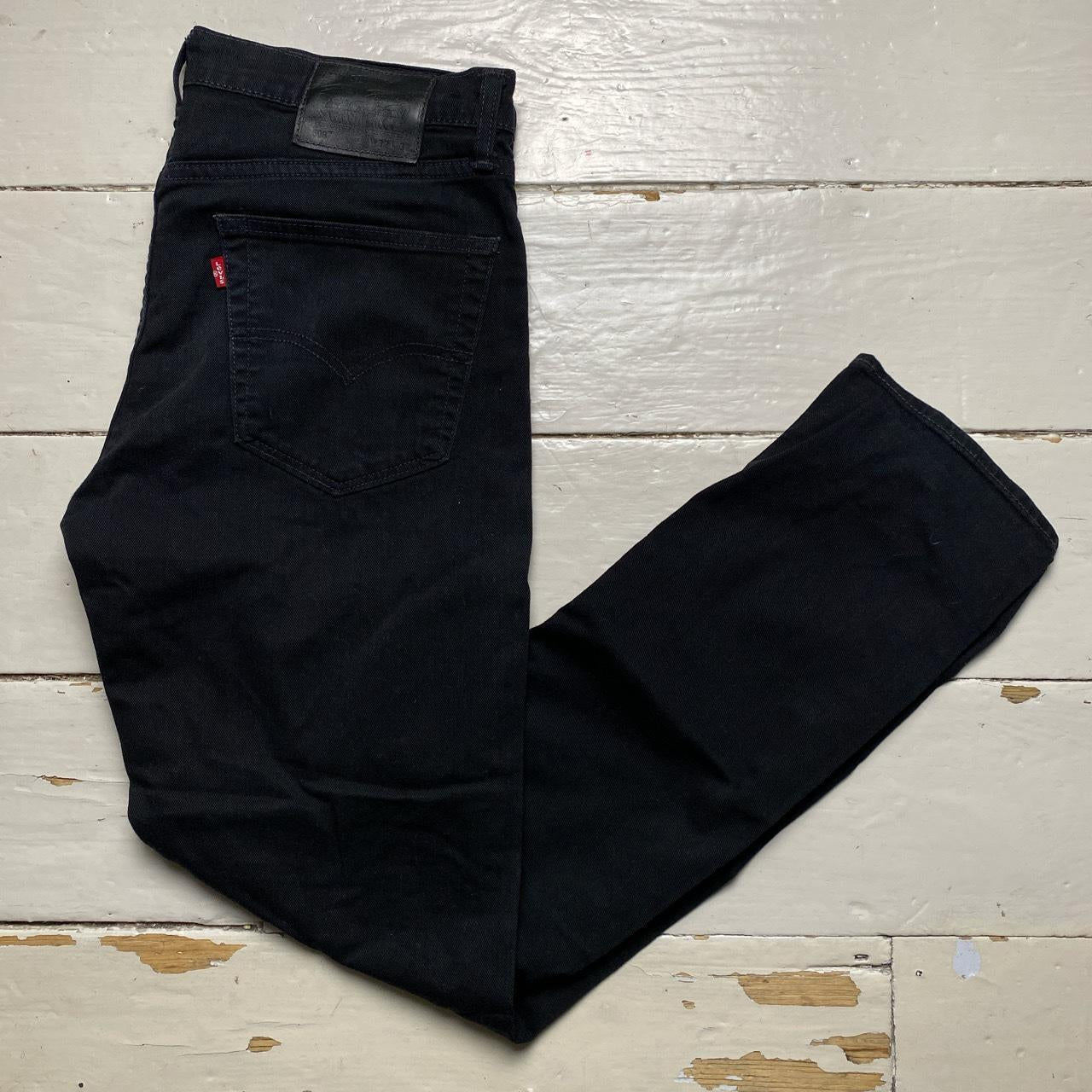 Levis 508 Black Slim Jeans