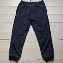 Adidas Vintage Baggy Shell Track Pant Bottoms Grey and Black