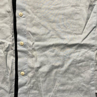 Hugo Boss Light Blue and Navy Short Sleeve Shirt (S)