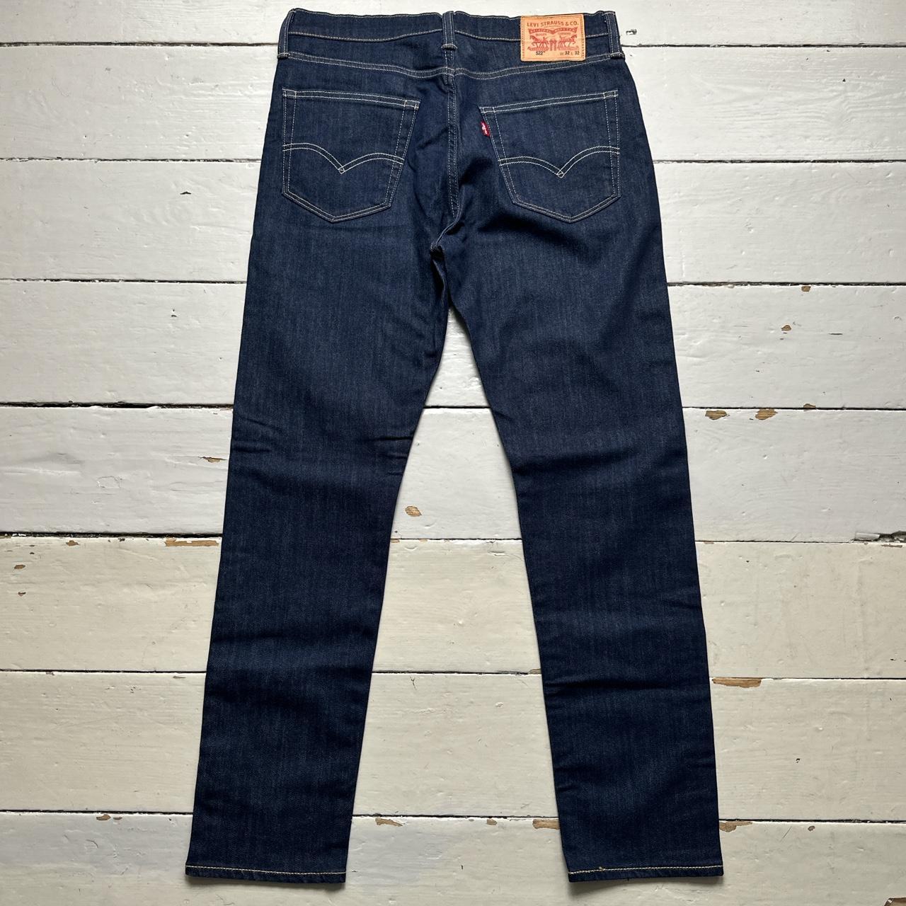 Levis 522 Navy Jeans