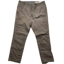 All Saints Fort Low Crotch Tapered Khaki Brown Cargo Chino Trousers (32W)