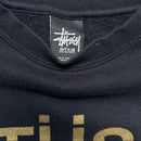 Stussy Gucci Vintage Jumper Black and Gold (M)