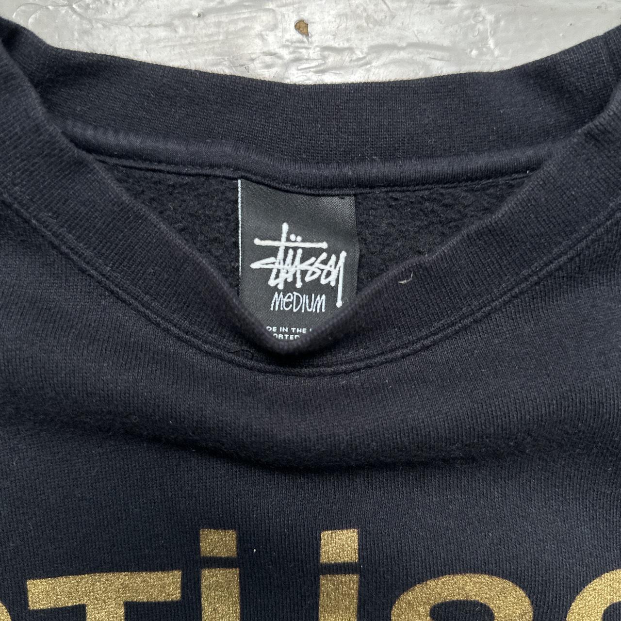 Stussy Gucci Vintage Jumper Black and Gold