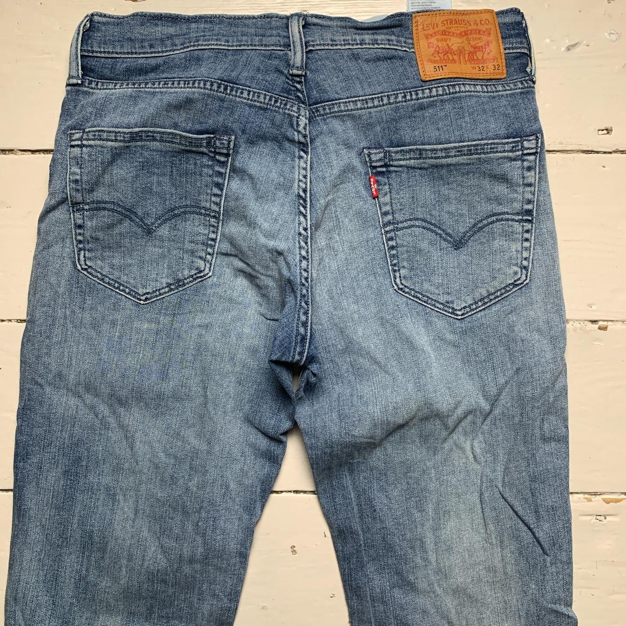 Levis 511 Light Blue Slim Jeans