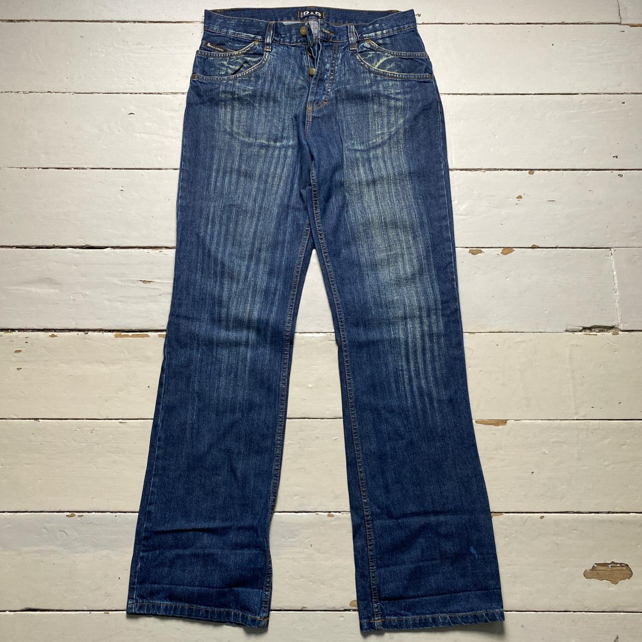 Dolce & Gabbana Navy Stonewash Jeans