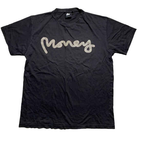 Money Clothing T Shirt Black and White (L)