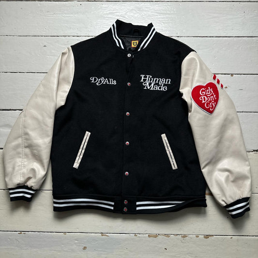 Human Made Letterman Dry Alls Girls Dont Cry Varsity Bomber Jacket