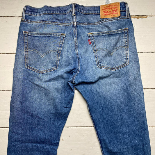 Levis 513 Light Blue Stonewashed Jeans